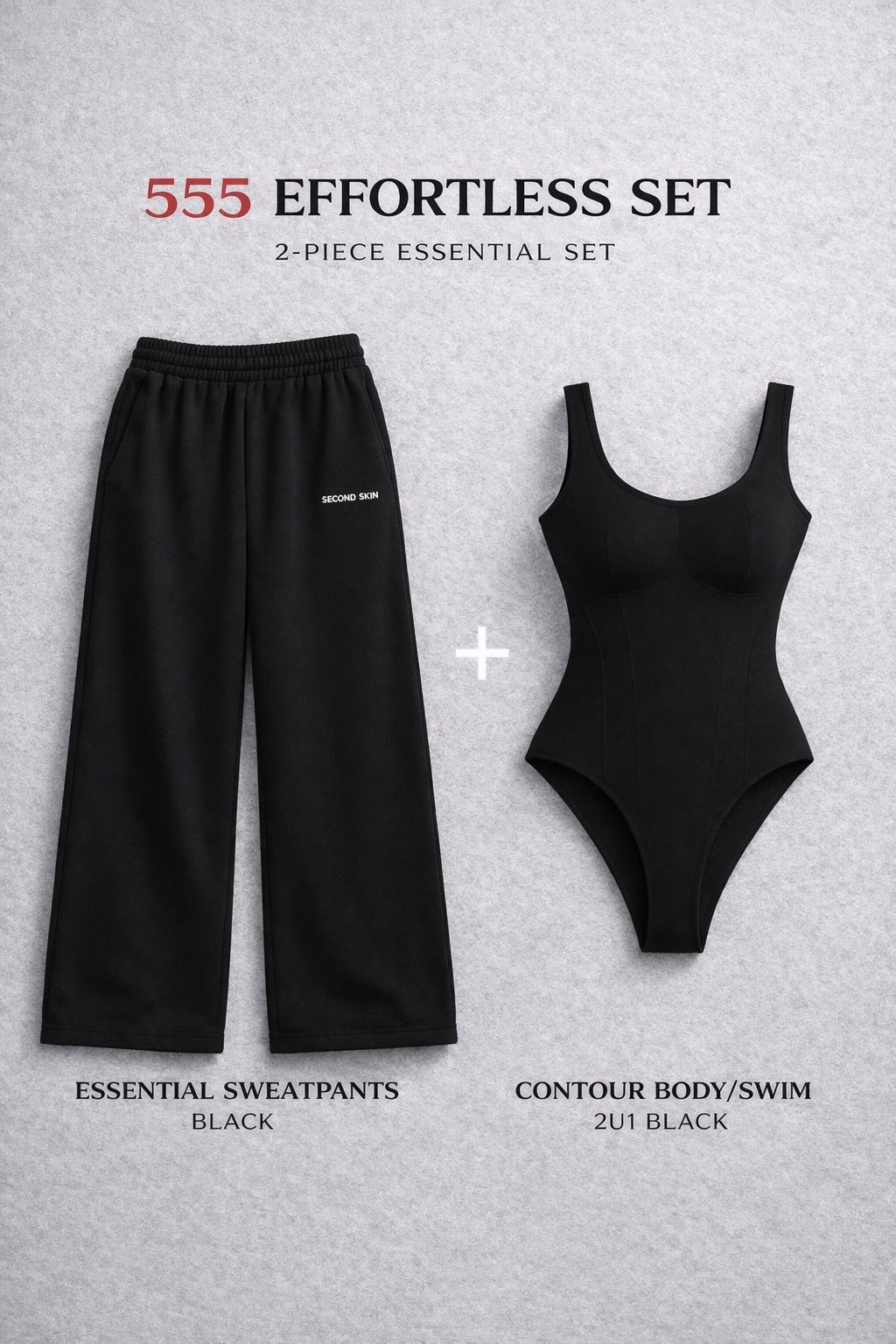 Black Effortless set